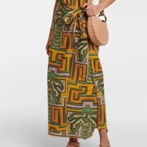 Johanna Ortiz West African Printed Poplin Skirt